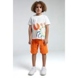 Roly Poly Crab Erkek Çocuk Regular Kalıp Kısa Kol Bermuda Şortlu Pijama Takım