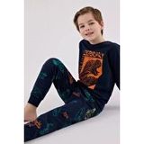 Roly Poly Erkek Çocuk Lacivert Pijama Takımı Rp3671-G
