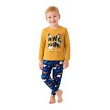 Roly Poly Erkek Çocuk Pijama Takımı, 3-4 Yaş, IB76878, Hardal, erkek-çocuk