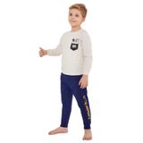 Roly Poly Erkek Çocuk Pijama Takımı Taş Rp3197-2, 2-4 Yaş, 8684053023944