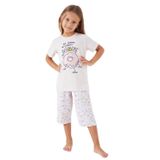 Roly Poly Kız Çocuk Kapri Takımı RP3100 Pembe Melanj 2-3 Yaş