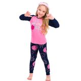 ROLY POLY Kız Çocuk Pembe Little Monsters Pijama Takımı RP1956-C