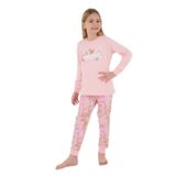 Roly Poly Kız Çocuk Pijama Takımı, 6-7 Yaş, IB76855, Pembe, kız-çocuk