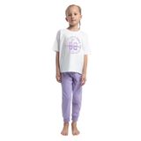 Roly Poly Kız Çocuk Pijama Takımı, Beyaz, 3-4 Yaş