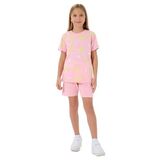 Roly Poly Kız Çocuk Pijama Takımı, Somon, Şortlu, 6-7 Yaş
