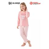 Roly Poly Premium Garson Kız Çocuk Pop Corn Cınema Time Uzun Kollu Kadife Pijama Takım