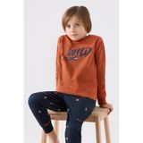 Roly Poly Premium Wıld Erkek Çocuk Pamuklu Rahat Kesim Uzun Kollu Pijama Takım Ev Giyim