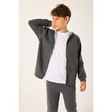 ROLY POLY Rolypoly Erkek Çocuk Kışlık Regular Fit Gri Sweatshirt RP3719-C-V2