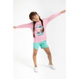 ROLY POLY Rolypoly Feeling Tropical Pembe Kız Çocuk Uzun Kol Şort Takım