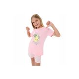 ROLY POLY RolyPoly Kız Çocuk Yazlık Şort Takım, 4-5 Yaş, P25475S5438, Somon, kız-çocuk