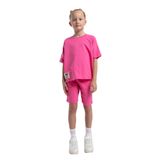 ROLY POLY RP3592-2 KIZ ÇOCUK BERMUDA TAKIM Fuşya 7-8