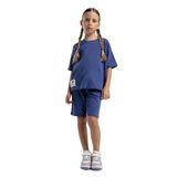 ROLY POLY RP3592-2 KIZ ÇOCUK BERMUDA TAKIM İNDİGO 4-5
