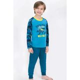 Roly Poly Wild Bear Kamuflaj Erkek Çocuk Pijama Takımı RP1829-C