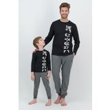 Rolypoly 2539 Garson The Future Siyah Erkek Çocuk Pijama Takımı