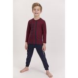 Rolypoly 2542 Connected Bordo Erkek Çocuk Pijama Takımı - 6 - 7 Yaş