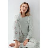 RolyPoly 3703-S Kadın Uzun Kol Pijama Takım