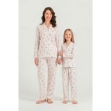 Rolypoly Anne Kız Teddy Bears Pembe Gömlek Pijama Takımı