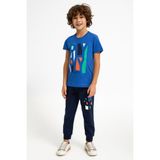 RolyPoly Cobalt Mavi Erkek Çocuk Eşofman Takım - 2 - 3 Yaş
