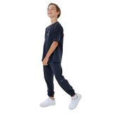 Rolypoly Erkek Çocuk Antrasit Eşofman Takımı, Kısa Kollu, Bisiklet Yaka, Lastikli Paça, Oversize, 12-13 Yaş