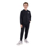 Rolypoly Erkek Çocuk Antrasit Eşofman Takımı, Uzun Kol, Lastikli Paça, Oversize, 3-4 Yaş