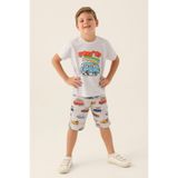 Rolypoly Erkek Çocuk Bermuda Garson Karmelanj Pijama Takımı 3359 KARMELANJ 14-15
