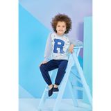 RolyPoly Erkek Çocuk Eşofman Takımı Krem - Krem Rengi - 5 - 6 Yaş