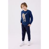 RolyPoly Erkek Çocuk Eşofman Takımı RP3430 Koyu Indigo - 14 - 15 Yaş - Lacivert