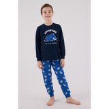 Rolypoly Erkek Çocuk Lacivert Pijama Takımı RP3667-C-V2 - 7 - 8 Yaş