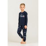 Rolypoly Erkek Çocuk London Route Master Lacivert Uzun Kol Pijama Takım RP3876-C-V1 RP3876-C-V1 - 7 - 8 Yaş