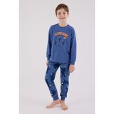 Rolypoly Erkek Çocuk Mavi Pijama Takımı RP3657-C-V1 - 3 - 4 Yaş