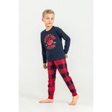 Rolypoly Erkek Çocuk Nature Calls Lacivert Uzun Kol Pijama Takım RP3873-C-V1 RP3873-C-V1