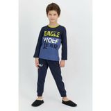 RolyPoly Erkek Çocuk Pijama Takım RP2502-2 22K - 2 - 3 Yaş - Lacivert