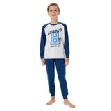 Rolypoly Erkek Çocuk Pijama Takımı, Beyaz, 12-13 Yaş