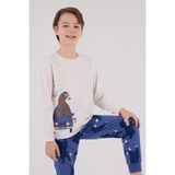 RolyPoly Erkek Çocuk Pijama Takımı Beyaz - 7 - 8 Yaş