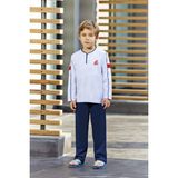 RolyPoly Erkek Çocuk Pijama Takımı Gri - 6 - 7 Yaş