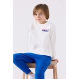 Rolypoly Erkek Çocuk Siyah Eşofman Takımı %65 Pamuk %35 Polyester Kalın Kumaş ile Rahat Kullanım - 5 - 6 Yaş