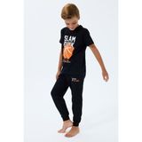 Rolypoly Erkek Çocuk Siyah Pijama Takım RP3762-C-V2 - 14 - 15 Yaş