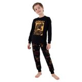 Rolypoly Erkek Çocuk Siyah Pijama Takımı - 7 - 8 Yaş
