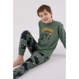 Rolypoly Erkek Çocuk Yeşil Pijama Takımı - 2 - 3 Yaş
