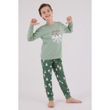 Rolypoly Erkek Çocuk Yeşil Pijama Takımı RP3681-C-V2 - 3 - 4 Yaş