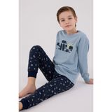 Rolypoly Erkek Çocuk Yeşil Pijama Takımı RP3683-C-V2 - 2 - 3 Yaş