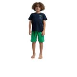 Rolypoly Erkek Çocuk%100 Pamuk Pijama Takımı RP3577-2 Lacivert