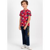 RolyPoly Go Banana Kırmızı Erkek Çocuk Pijama Takımı - 3 - 4 Yaş