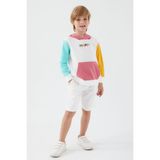 RolyPoly Happy Krem Erkek Çocuk Bermuda Takım - 14 - 15 Yaş