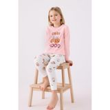 Rolypoly Kız Çocuk Pembe Pijama Takımı - 10 - 11 Yaş