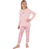 Rolypoly Kız Çocuk Pembe Pijama Takımı - 12 - 13 Yaş