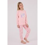 Rolypoly Kız Çocuk Pijama Takımı, Pembe, 5-6 Yaş