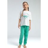 Rolypoly Kız Çocuk Yeşil Pijama Takımı - 7 - 8 Yaş
