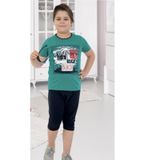 RolyPoly Krem Erkek Çocuk Pijama Takımı