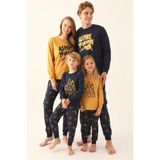Rolypoly Lacivert Erkek Çocuk Pijama Takımı - 4 - 5 Yaş